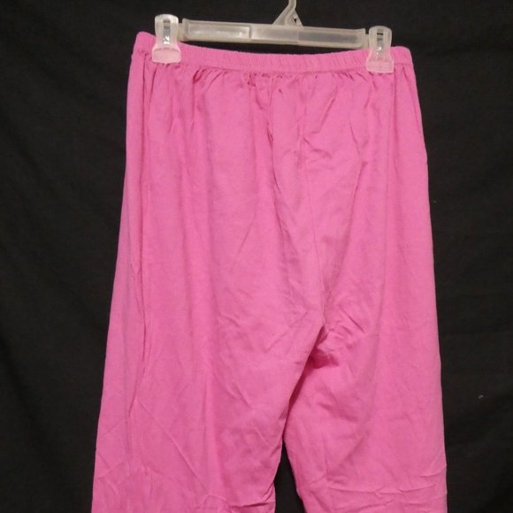 Pink Pajama / Loungewear Pants / Bottoms | Stretchy Waistband - Picture 6 of 16